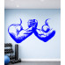 Pegatina de pared para gimnasio y centro de fitness Kas Gücü Pegatina de pared para gimnasio y centro de fitness Kas Gücü