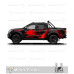 Bull Off-Road Sticker. Compass Pick-up Side Panel Sticker. Off-Road Decals