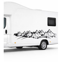 Mountain View Offroad, Wohnwagenaufkleber - 0892