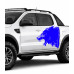 Wild Wolf Car Door Sticker Wild Wolf Car Door Sticker