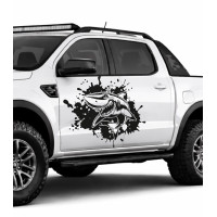 Shark Car, Off-road Sticker