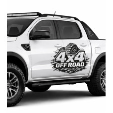 4x4 Off-Road Tyre Sticker