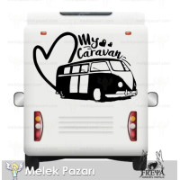 My Caravan Sticker. Towable Caravan Stickers