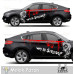 Autocollant de voiture Joker pour portière latérale, autocollant Joker pour garde-boue arrière de voiture Autocollant de voiture Joker pour portière latérale, autocollant Joker pour garde-boue arrière de voiture