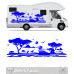 Aslan Caravan Sticker. African Nature Scenery Camping Caravan Sticker Aslan Caravan Sticker. African Nature Scenery Camping Caravan Sticker