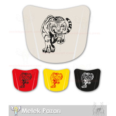 Tiger Car Bonnet Sticker