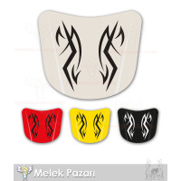 Tribal Pattern Car Bonnet Sticker