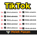 2 TikTok Username Stickers