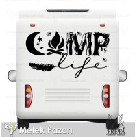 Pegatina para caravana Kamp Life Nature