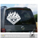 Adventure Camp Caravan Sticker. Off-Road Stickers