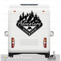 Adventure Camp Caravan Sticker. Off-Road Stickers Adventure Camp Caravan Sticker. Off-Road Stickers