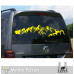 Mountain View Caravan Sticker