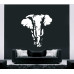 Elephant Silhouette Wall Sticker