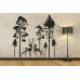 'Deer Hiding in the Forest' Wall Sticker 'Deer Hiding in the Forest' Wall Sticker