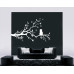 Cat on a Tree Branch Wall Sticker