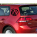 Adesivo per auto King con logo Volkswagen