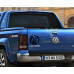 Adesivo per auto King con logo Volkswagen