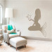 Starfish and Mermaid Bathroom Wall Sticker Starfish and Mermaid Bathroom Wall Sticker