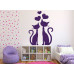 Loving Cats Wall Sticker