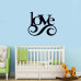 Love and the Infinity Symbol: White Goods, Wall Stickers