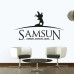 Samsun: The City Where the Sun Rises and Atatürk Wall Sticker