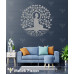 Buddha Tree Meditation Yoga Wall Sticker