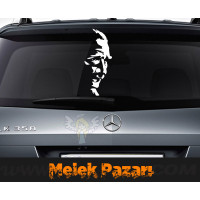 Atatürk Silhouette Car Sticker, Car Decal