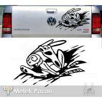 Injured Rabbit Off-Road Sticker