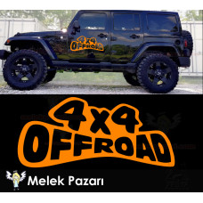 4x4 Off-Road Car Sticker 4x4 Off-Road Car Sticker