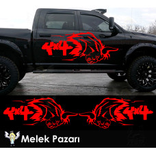 4x4 Bull Off-Road Car Sticker 4x4 Bull Off-Road Car Sticker