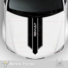 Car Bonnet Stickers with Text, Car Strip Stickers
