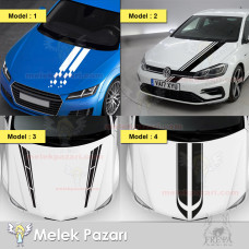 Car Bonnet Stickers, Car Strip Stickers