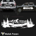 Forest Landscape Off-Road – Caravan and Car Stickers Forest Landscape Off-Road – Caravan and Car Stickers