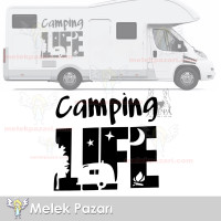 Camping Life, Wohnwagen-Camping-Aufkleber, Wohnwagen-Aufkleber