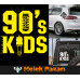 90s Kids – 90s Kids Car Sticker, Car Decal