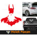 Batman Car Sticker, Car Decal Batman Car Sticker, Car Decal
