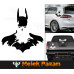Batman Car Sticker, Car Decal Batman Car Sticker, Car Decal