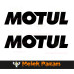 2 Motul Oil Bicycle and Car Stickers
