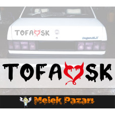 2 Tofaşk Devil Car Stickers, Car Stickers