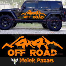 4x4 Off-Road Car Sticker 4x4 Off-Road Car Sticker