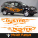 Duster Offroad-Autoaufkleber