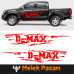 Isuzu D-MAX Off-Road Car Sticker