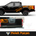 Adesivo per carrozzeria auto fuoristrada Nissan Navara Adesivo per carrozzeria auto fuoristrada Nissan Navara