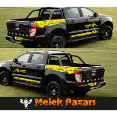 Ford Ranger Off-Road 4x4 Car Body Sticker Ford Ranger Off-Road 4x4 Car Body Sticker