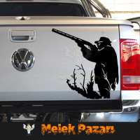 Pegatina para coche de cazador Pegatina para coche de cazador
