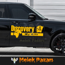Adhesivo para coche Discovery Dakar. Juego izquierdo y derecho Adhesivo para coche Discovery Dakar. Juego izquierdo y derecho