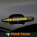 Hyundai Elentra Door Handle and Wheel Sticker