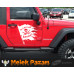 On & Off-Road Adventure, Pirate Flag Off-Road Car Sticker