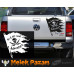 On & Off-Road Adventure, Pirate Flag Off-Road Car Sticker