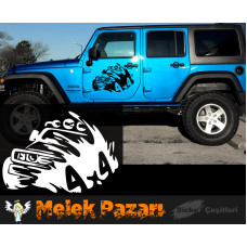 4x4 Off-Road Car Sticker 4x4 Off-Road Car Sticker